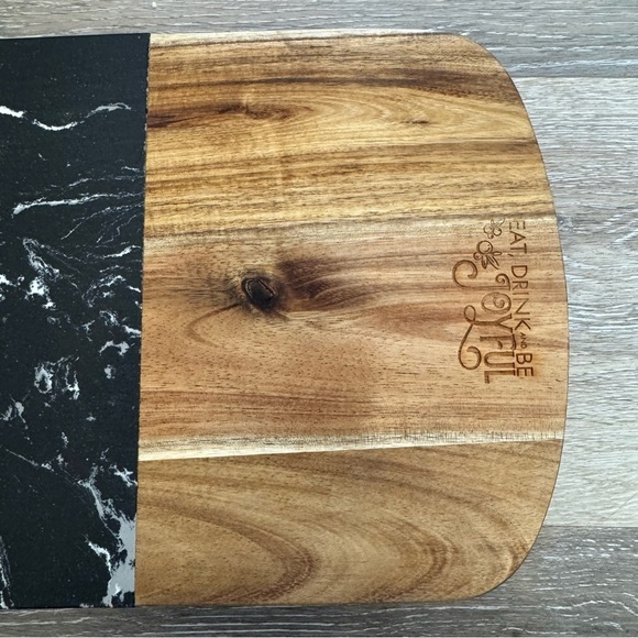 Cheese Board Cutting Board Charcuterie Wood and Marble Board Only - Picture 4 of 10